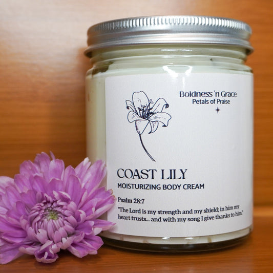 Coast Lily Body Cream - 8oz (Petals of Praise)