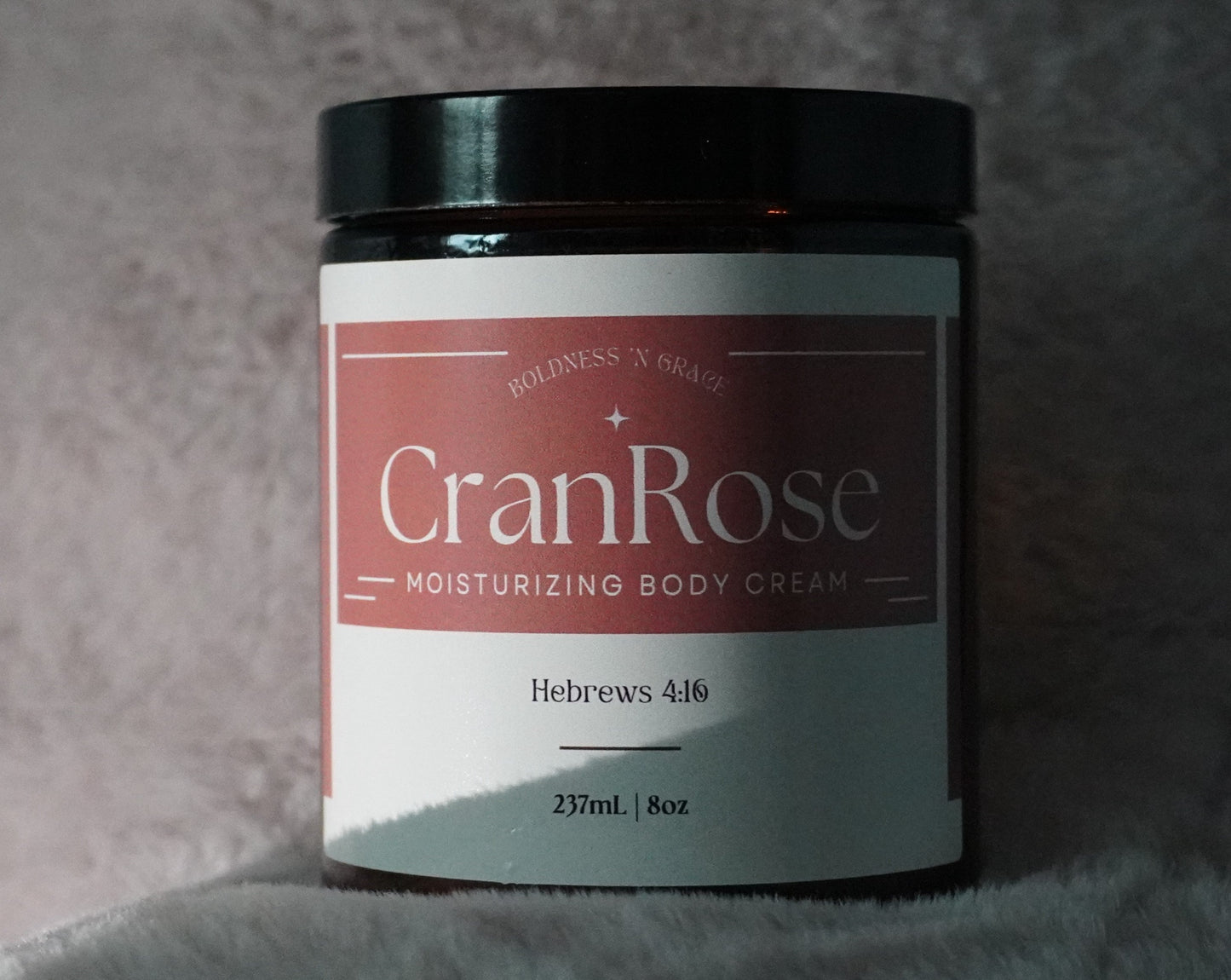 CranRose Body Cream - 8oz (Hebrews 4:16)